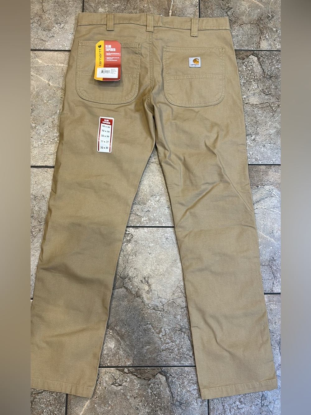 New Carhartt slim tapered canvas pants